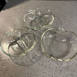 Apple candy dishes